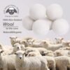 81P6IVaVH9L._AC_SL1500_ Organic Wool Dryer Balls Review Budieggs Natural Fabric Softener Eco-Friendly Benefits