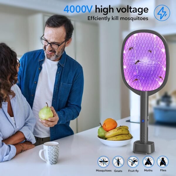 81PyHCGwbL._AC_SL1500_ Electric Fly Swatter Bug Zapper DEEZEE Review Powerful 2 in 1 Mosquito Killer