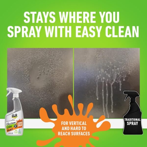 81THZa00stL._AC_SL1500_ CLR Brands Lime and Rust Remover Review Enhanced Cling Formula for Tough Household Cleaning