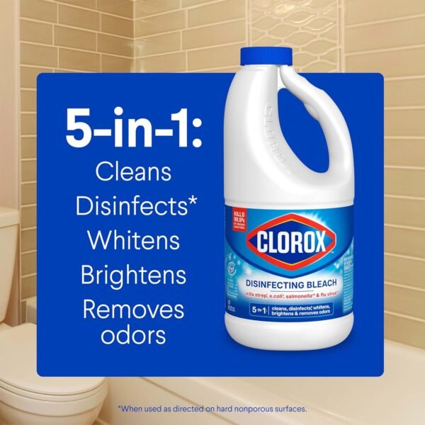 81YDgS8Ef1L._AC_SL1500_ Clorox Disinfecting Bleach Review Concentrated Formula Powers Through Stains and Germs