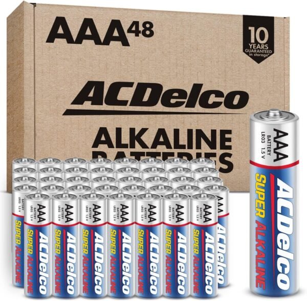 81Ys-cO8I2L._AC_SL1500_ ACDelco AAA Batteries Review Maximum Power and 10 Year Shelf Life Tested