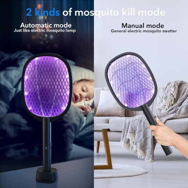 81geMVq2O-L._AC_SL1500_ Electric Fly Swatter Bug Zapper DEEZEE Review Powerful 2 in 1 Mosquito Killer