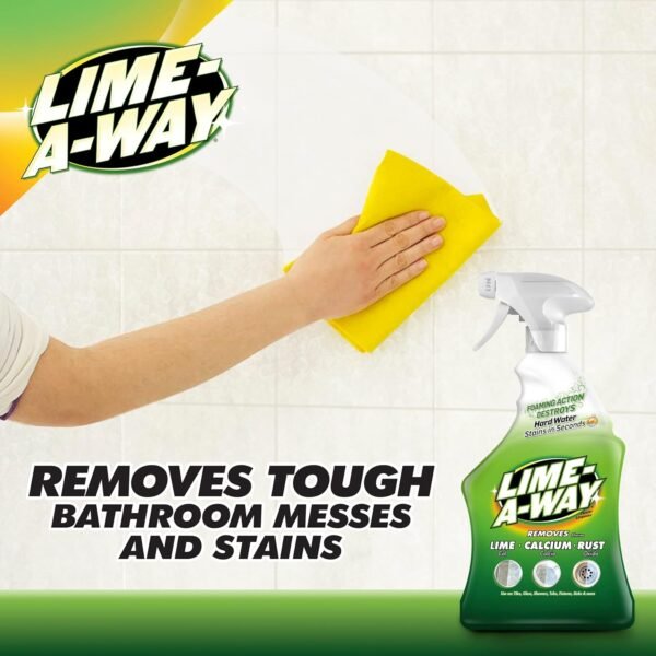 81k7keL705L._AC_SL1500_ Lime-A-Way Bathroom Cleaner Review Powerful Rust and Lime Remover for Tough Stains