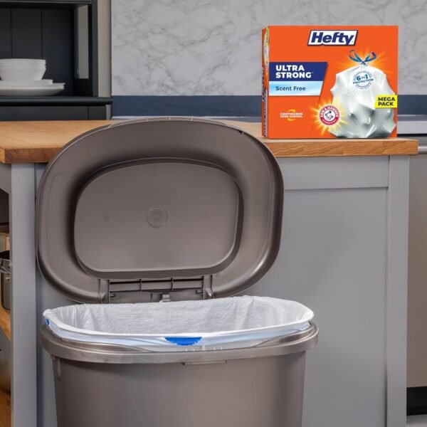 81mGJ1vfO4L._AC_SL1500_ Hefty Ultra Strong 13 Gallon Trash Bags Review Odor Control and Durability Tested