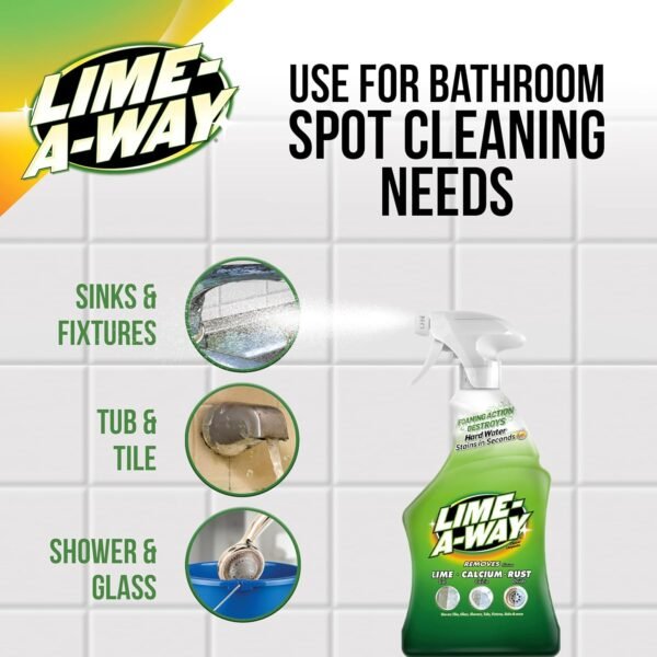 81wImN-jIhL._AC_SL1500_ Lime-A-Way Bathroom Cleaner Review Powerful Rust and Lime Remover for Tough Stains